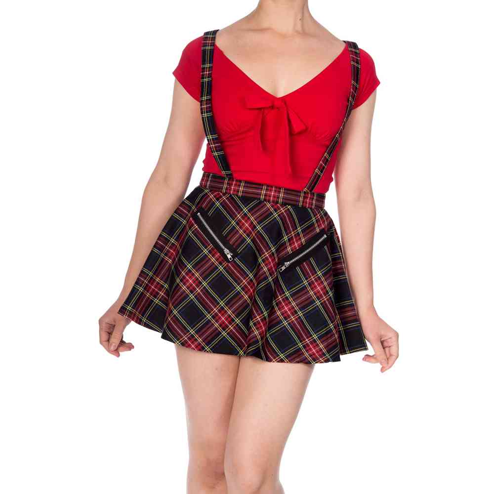Dancing Days - Highlife Pinafore Courte Jupe - Noir